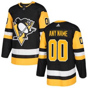 NHL Pittsburgh Penguins Trøjer Tilpasset Hjemme Sort Authentic